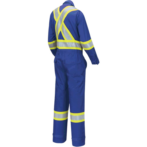 7704W FR-Tech&reg; Women's FR/Arc-Rated Coveralls, Size X-Small, Royal Blue, 10 cal/cm² Seaboard Timber Mart