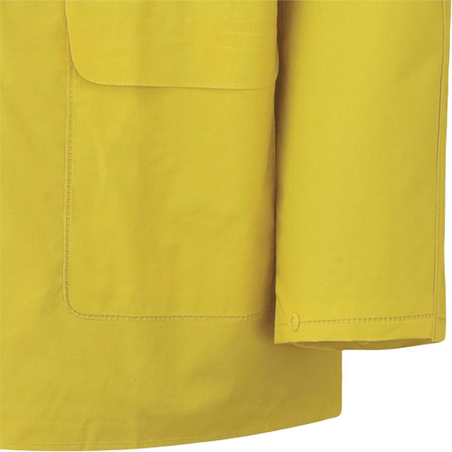 577J Veste imperm&eacute;able, Polyester/PVC, Petit, Jaune Seaboard Timber Mart
