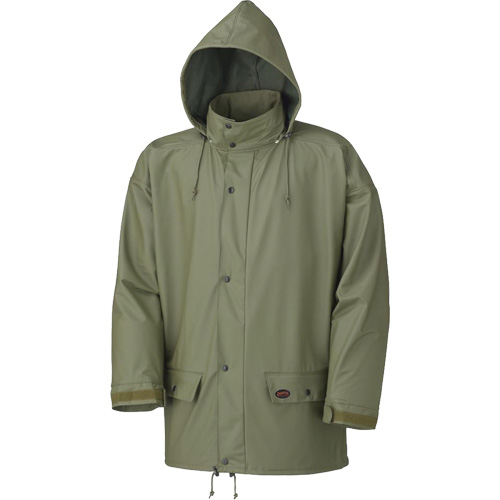 D7000 Veste imperm&eacute;able extensible, Polyur&eacute;thane, T-petit, Vert Seaboard Timber Mart