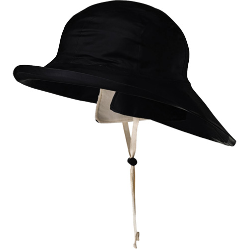 D5050 Chapeau Sou'wester traditionnel noir Dry King, Petit, Noir, Caoutchouc Seaboard Timber Mart