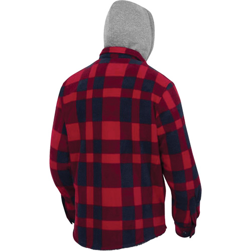 415RB Chemise &agrave; capuche matelass&eacute;e, Hommes, Petit, Multicolore Seaboard Timber Mart