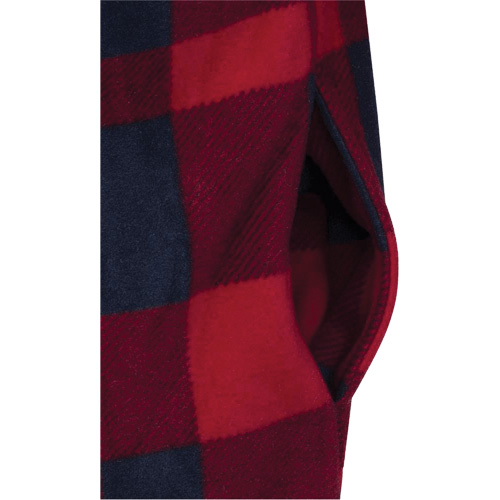 415RB Chemise &agrave; capuche matelass&eacute;e, Hommes, Petit, Multicolore Seaboard Timber Mart