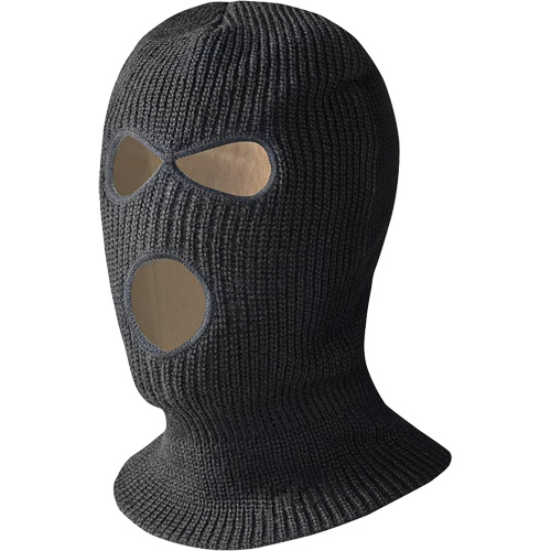 5560A Lined 3-Hole Balaclava, Black Seaboard Timber Mart