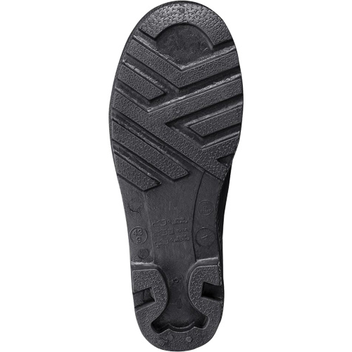 1022 Bottes de s&eacute;curit&eacute;, PVC, Embout Acier, Pointure 10, Semelle R&eacute;sistant aux perforations Seaboard Timber Mart