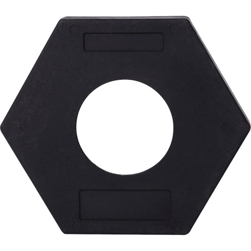 2320 Base de poteau d&eacute;lin&eacute;ateur empilable, 17 lb Seaboard Timber Mart