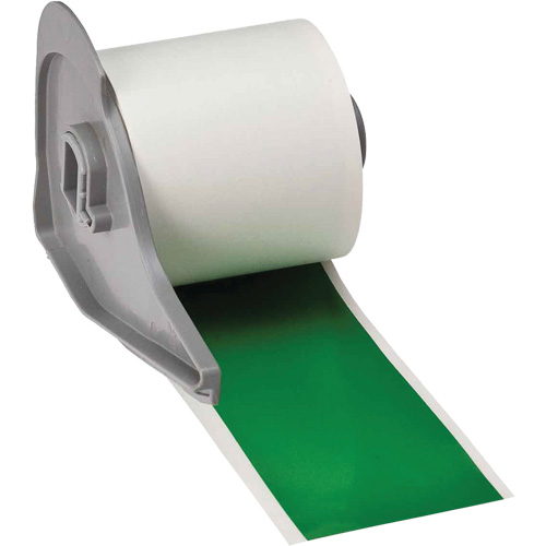 All-Weather Permanent Adhesive Label Tape, Vinyl, Green, 2" Width Seaboard Timber Mart