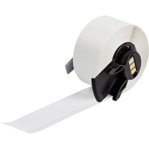 Multi-Purpose Label Tape, Vinyl, White, 1.9" Width Seaboard Timber Mart
