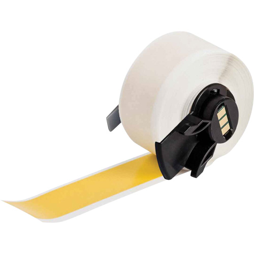Multi-Purpose Label Tape, Vinyl, Yellow, 1.9" Width Seaboard Timber Mart