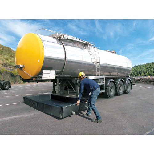 Ultra-Tanker Berm, 374 US gal. Capacity, 5' W x 10' L x 12" H, Foam Wall Seaboard Timber Mart