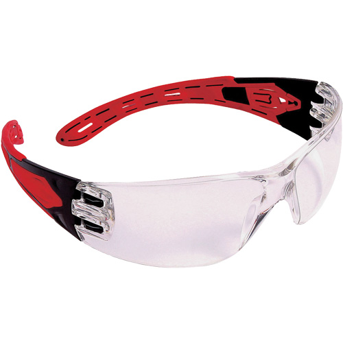 Lunettes de s&eacute;curit&eacute; sans cadre Volcano, Lentille Transparent, Antibu&eacute;e/Anti-&eacute;gratignures/Antistatique, ANSI Z87+/R&eacute;pond ou surpasse la norme CSA Z94.3 Seaboard Timber Mart