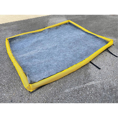 Large Ultra-Filter Pad, 3.3 US gal. Capacity, 5' W x 4' L x 3" H, Foam Wall Seaboard Timber Mart