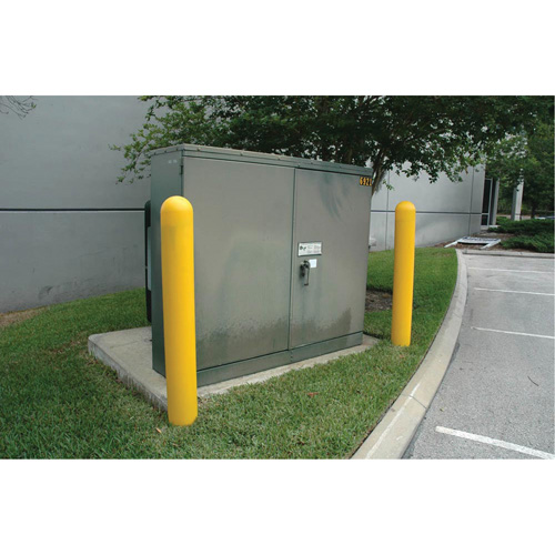 Ultra-Post Protector, 8" dia. x 52" l, Jaune Seaboard Timber Mart