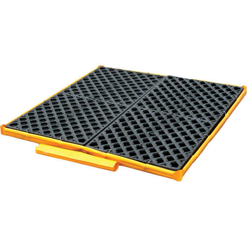 4-Drum Flexible Ultra-Spill Deck&reg; Bladder System, 110 US gal. Spill Capacity, 51" x 48" x 5" Seaboard Timber Mart