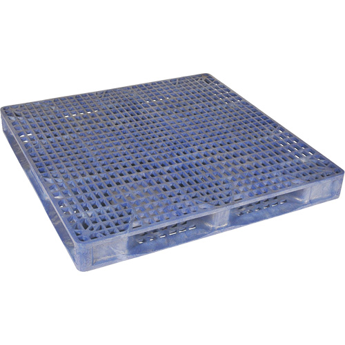 4-Drum Ultra-Spill King&reg; Flat Deck Pallet (Only), 85 US gal. Spill Capacity, 48.8" x 48.8" x 5.5" Seaboard Timber Mart