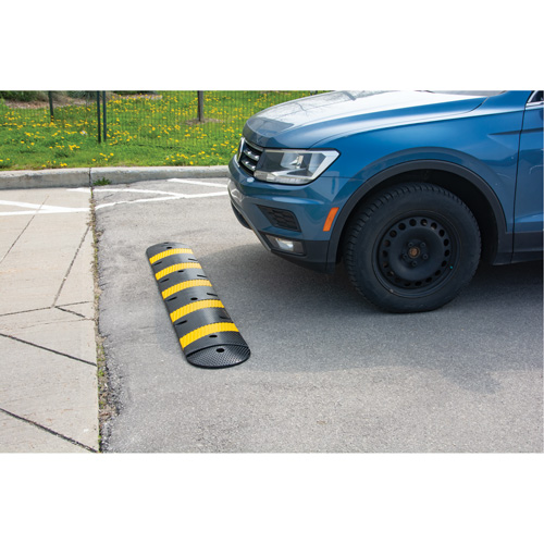 Speed Bump Kit, Rubber, 4' L x 11" W x 2" H Seaboard Timber Mart