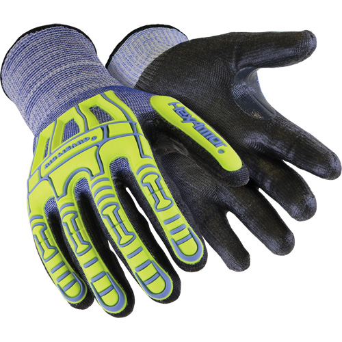 Rig Lizard&reg; Thin Lizzie 2095 Impact Gloves, 2X-Small/5, HPPE Palm, Elastic/Knit Wrist Cuff Seaboard Timber Mart