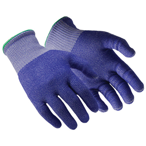Gants r&eacute;sistants aux coupures de grade alimentaire Helix 3033, Taille 6/T-petit, Calibre 13, Enveloppe en Polyester/Fibre de verre/PEHP, ASTM ANSI niveau A6 Seaboard Timber Mart