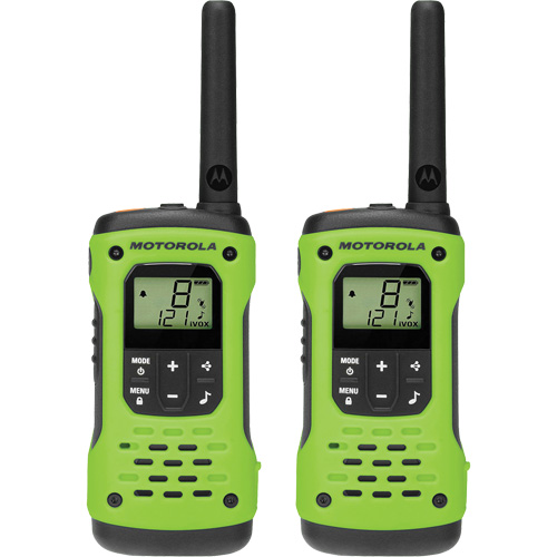 Radios bidirectionnelles TalkAbout T600 s&eacute;rie H2O, Bande FRS/GMRS, 22 canaux, Port&eacute;e 56 km Seaboard Timber Mart