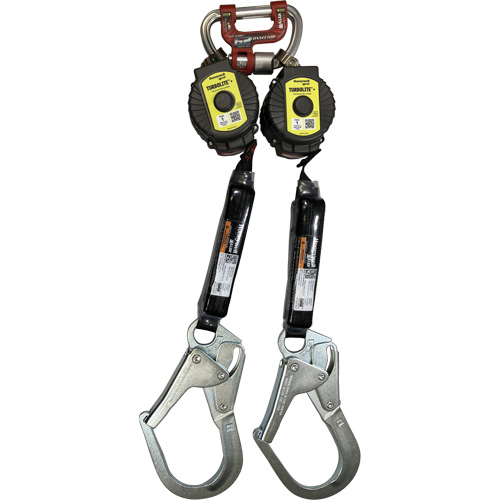 Miller TurboLite+ Personal Fall Limiter, 6', Web, Stationary Seaboard Timber Mart