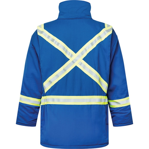 Westex&reg; DH Antistatic 6.5 oz. Flame Resistant Insulated Parka, Medium, Royal Blue Seaboard Timber Mart