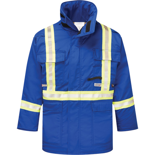 Avenger 9 oz. Flame Resistant Insulated Parka, X-Large, Royal Blue Seaboard Timber Mart