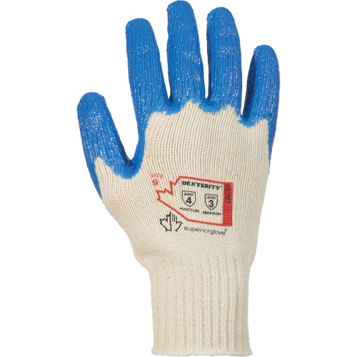 Puncture-Resistant General-Purpose Gloves, 6/X-Small, Nitrile Coating, 7 Gauge, Nylon/Cotton Shell Seaboard Timber Mart