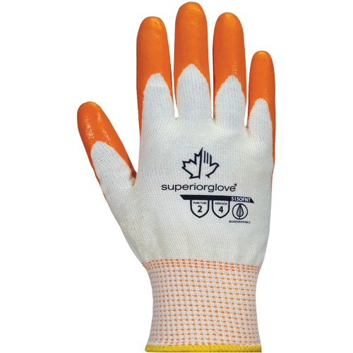 Dexterity&reg; Gloves, 6/X-Small, Foam Nitrile Coating, 15 Gauge, Cotton Shell Seaboard Timber Mart