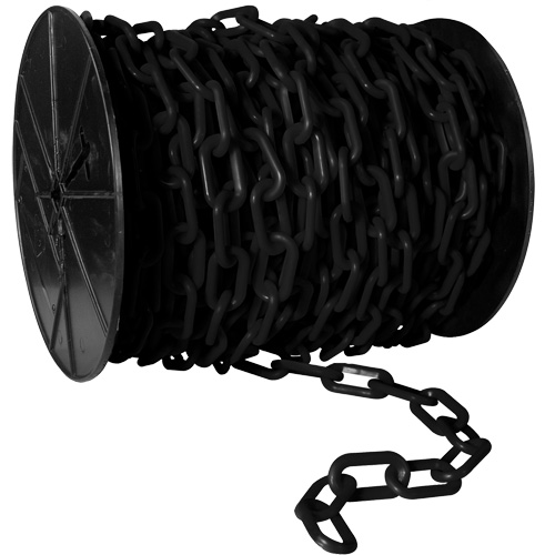 Heavy-Duty Plastic Safety Chain, White Seaboard Timber Mart