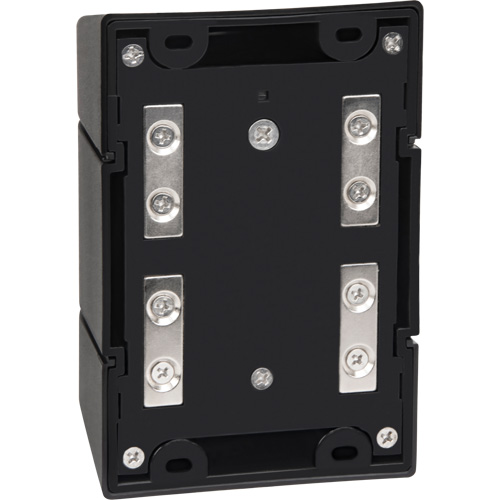 Magnetic Wall Mount Barrier with Magnetic Tape, Plastic, Magnetic Mount, 15', Black and Yellow Tape Seaboard Timber Mart