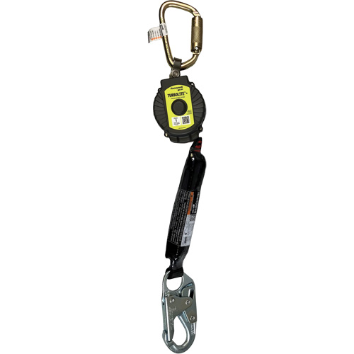 Miller TurboLite+ Personal Fall Limiter, 6', Web, Stationary Seaboard Timber Mart
