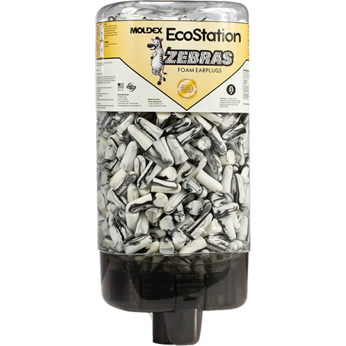 EcoStation&reg; Earplug Dispenser with Zebras Earplugs Seaboard Timber Mart