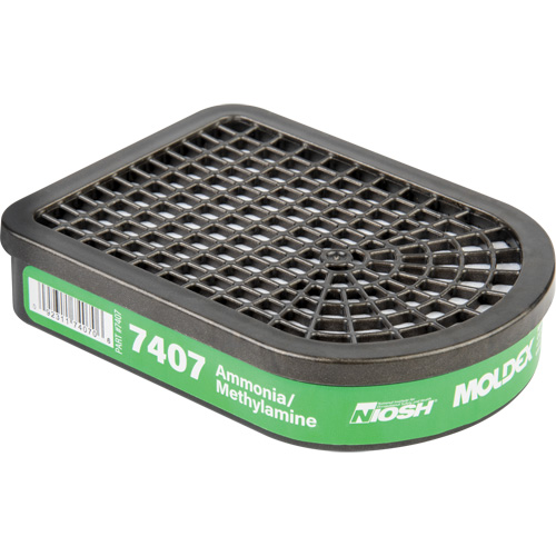 Semi-Rectangular Respirator Cartridge, Gas/Vapour Cartridge, Ammonia/Methylamine Seaboard Timber Mart
