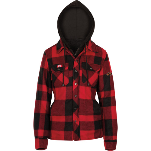 415RBW Quilted Hooded Shirt, Women's, X-Small, Multi-Colour Seaboard Timber Mart