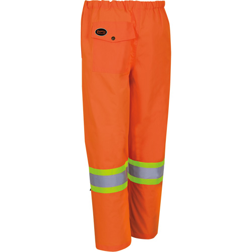 5586 Pantalon de s&eacute;curit&eacute; hydrofuge de 450D, Polyester/Polyur&eacute;thane, 4T-Grand, Jaune lime haute visibilit&eacute; Seaboard Timber Mart