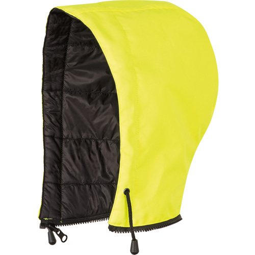 5771H Capuchon pour manteau de s&eacute;curit&eacute; haute visibilit&eacute; r&eacute;versible, Jaune lime haute visibilit&eacute;, Nylon/Polyester Seaboard Timber Mart