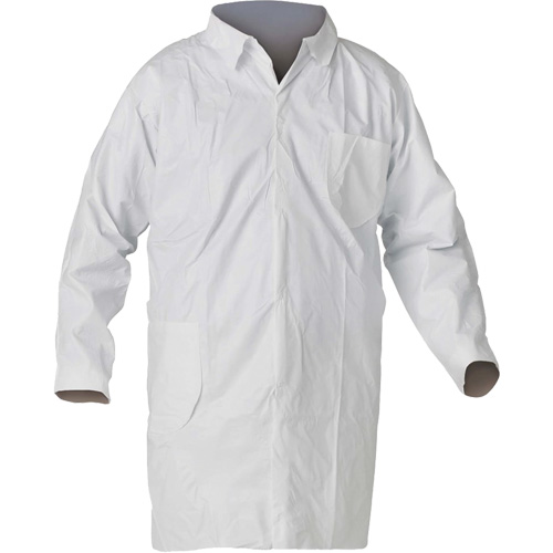 KleenGuard A40 Lab Coat, 3X-Large, White Seaboard Timber Mart
