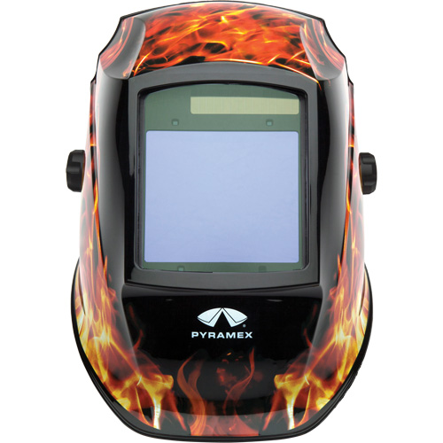 Leadhead&reg; Auto Darkening Welding Helmet, 3.8" L x 3.4" W View Area, 9 - 13 Shade Range Seaboard Timber Mart