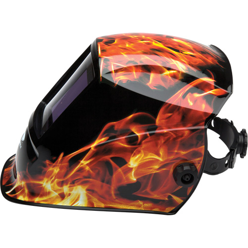 Leadhead&reg; Auto Darkening Welding Helmet, 3.8" L x 3.4" W View Area, 9 - 13 Shade Range Seaboard Timber Mart