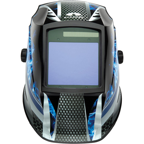 Leadhead&reg; Auto Darkening Welding Helmet, 3.8" L x 3.4" W View Area, 9 - 13 Shade Range Seaboard Timber Mart