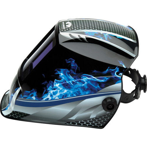 Leadhead&reg; Auto Darkening Welding Helmet, 3.8" L x 3.4" W View Area, 9 - 13 Shade Range Seaboard Timber Mart