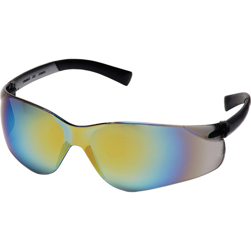 Ztek&reg; Safety Glasses, Mirror/Gold Lens, ANSI Z87+/Meets/Exceeds CSA Z94.3 Seaboard Timber Mart
