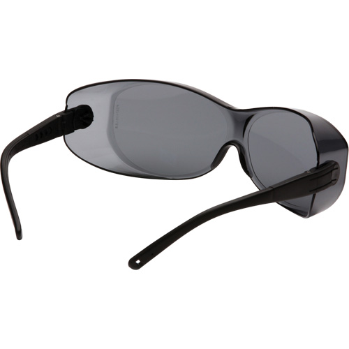 OTS&reg; XL Safety Glasses, Grey Lens, Anti-Scratch, ANSI Z87+/Meets/Exceeds CSA Z94.3 Seaboard Timber Mart