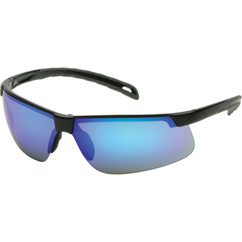 Ever-Lite&reg; Safety Glasses, Blue Mirror Lens, ANSI Z87+/Meets/Exceeds CSA Z94.3 Seaboard Timber Mart