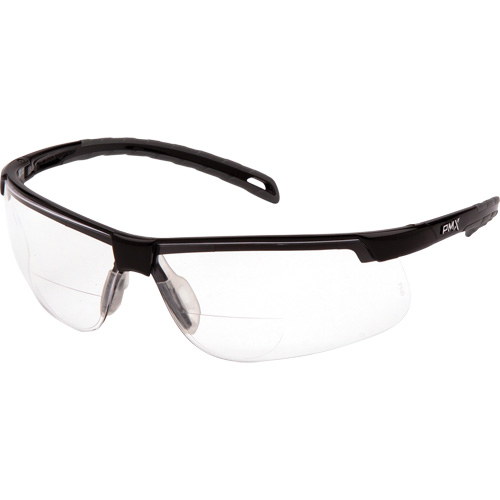 H2MAX Reader Lens with Black Frame, Anti-Fog, Clear, 2.0 Diopter Seaboard Timber Mart
