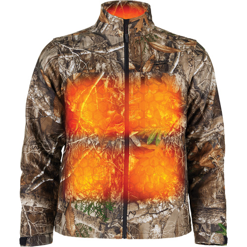 M12 Heated Quietshell Jacket with Battery, Men's, Small, Multi-Colour Seaboard Timber Mart