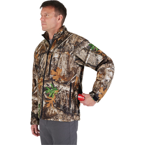 M12 Heated Quietshell Jacket with Battery, Men's, Small, Multi-Colour Seaboard Timber Mart