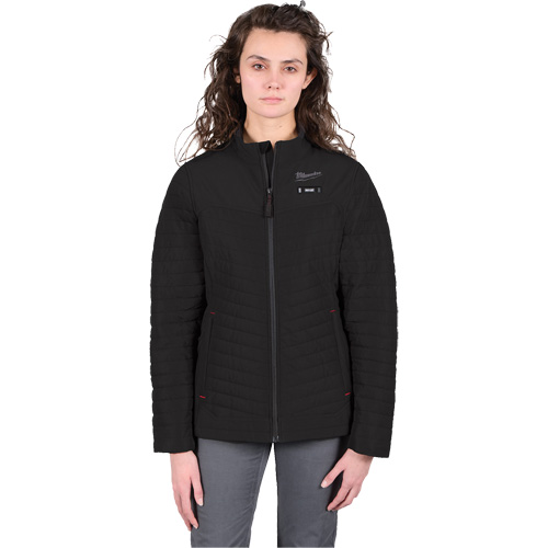 M12 Heated Axis Jacket with Battery, Women's, Large, Black Seaboard Timber Mart