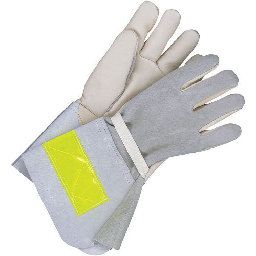 Gants de travail doubl&eacute;s avec poignet de 5", Cuir fleur de vache, Taille 10 Seaboard Timber Mart