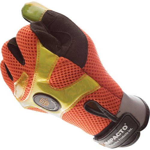 Gants antivibration haute visibilit&eacute; Air Glove, Taille Moyen/8 Seaboard Timber Mart
