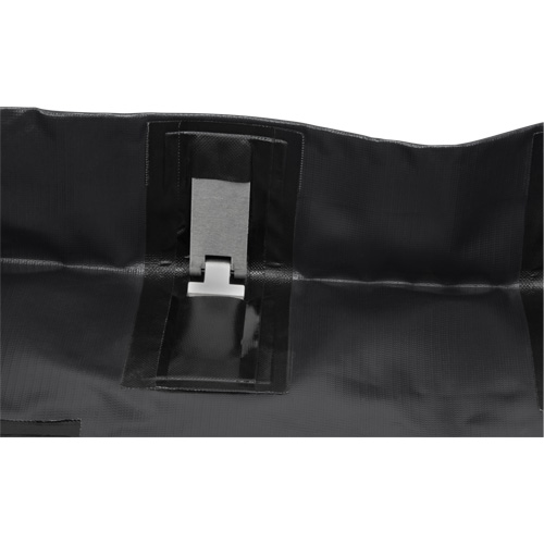 Collapsible Berm, 299 US gal. Capacity, 8' W x 10' L x 6" H, Snap-Up Bracket Seaboard Timber Mart